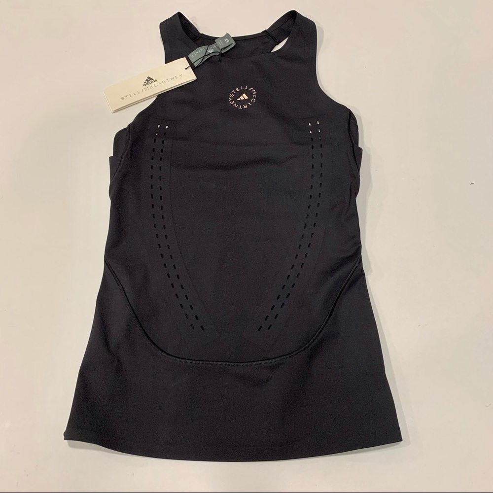 Adidas Stella McCartney Work Out Black Tank
